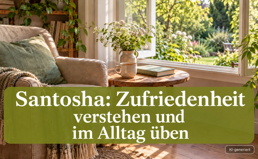 Santosha: Zufriedenheit verstehen und im Alltag üben - Symbolbild