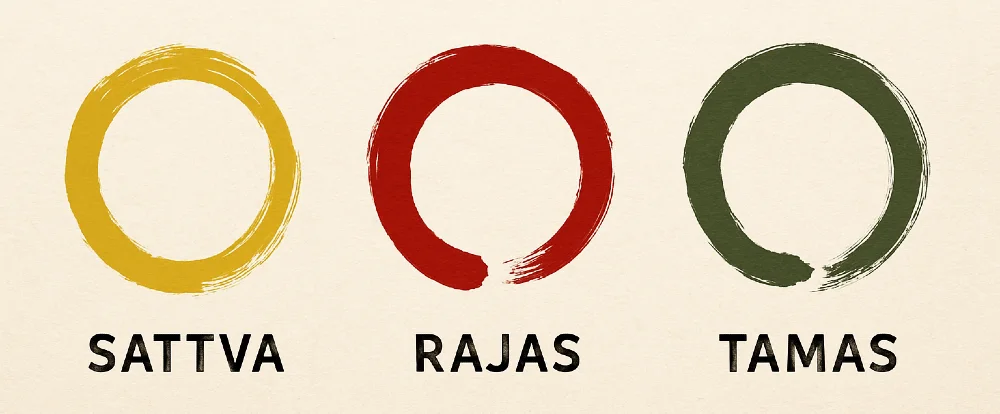 drei gunas farben 1000