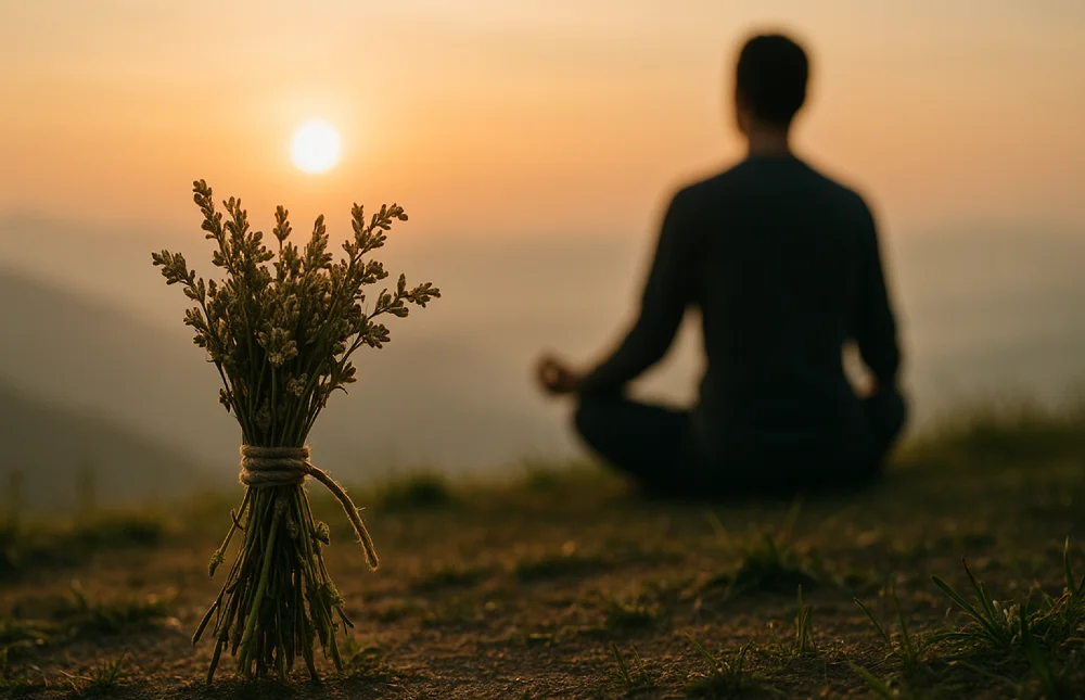 kraeuter meditation sonne 1000