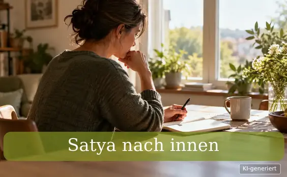Satya nach innen: Selbsttäuschung erkennen - Symbolbild