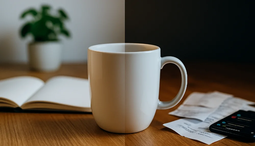 tasse zweigeteilt 1000