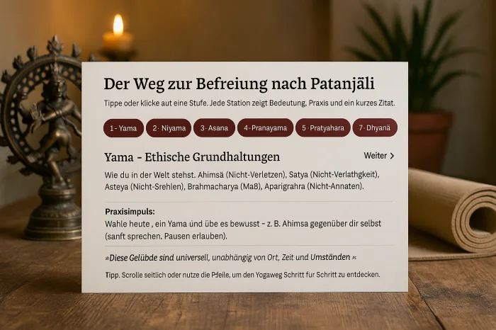 tool patanjali stufen tisch karte 750