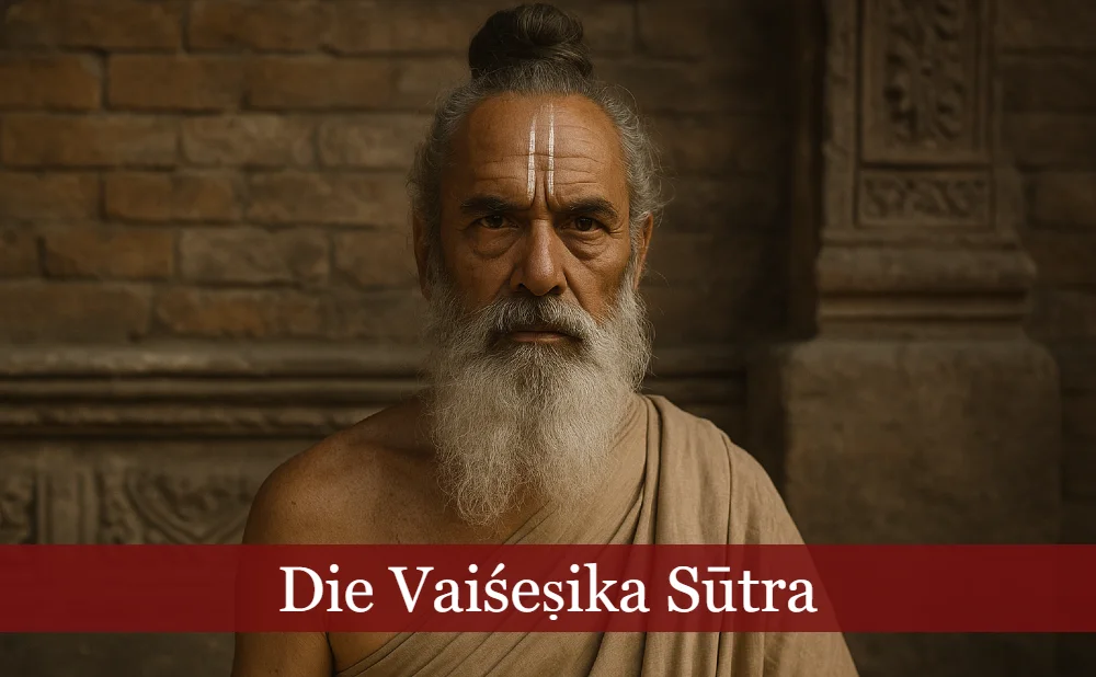 Vaisesika Sutra, alter Yogi, Schriftzeichen