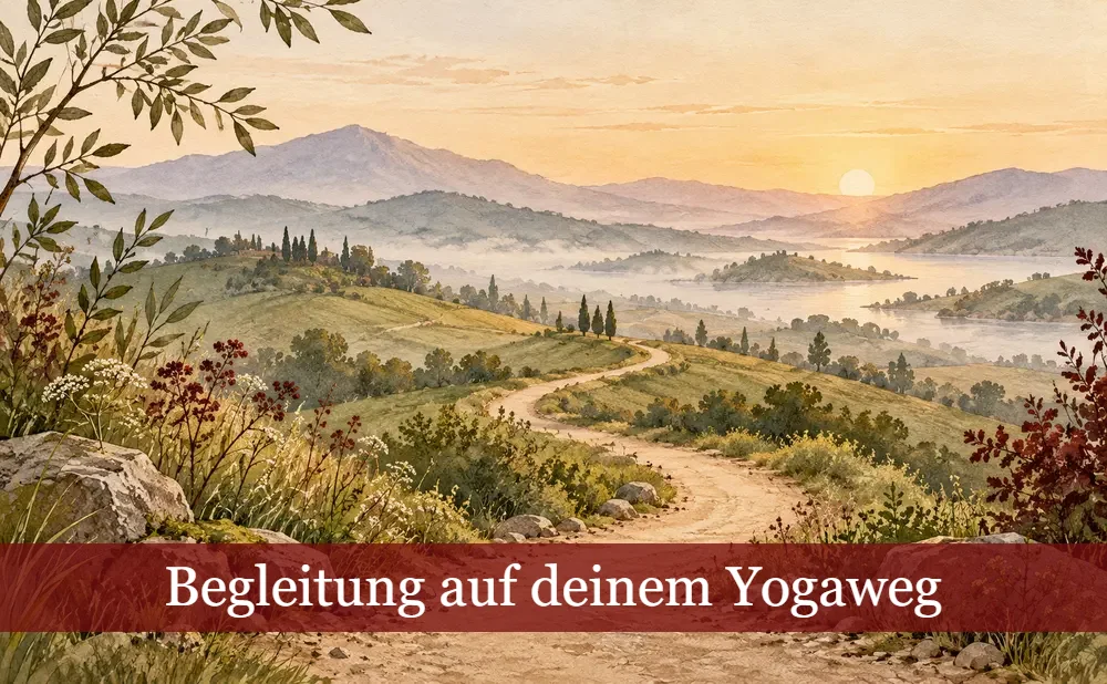 Begleitung auf deinem Yogaweg - Symbolbild