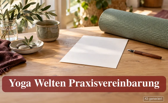 Praxisvereinbarung für Yoga - Symbolbild