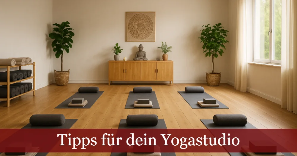 Yogastudio einrichten – Tipps