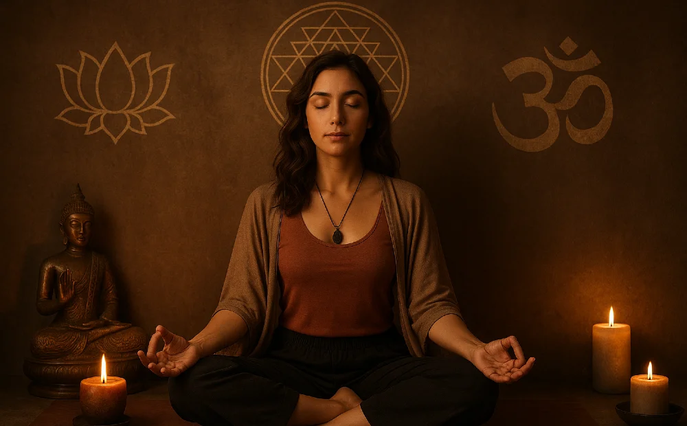 yogini medi symbole kerzen 8cue 1000
