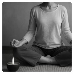 yogini sw meditation kerze 250